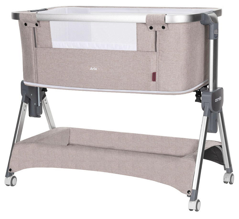 Кроватка-манеж приставная Carrello Aria 3в1 2