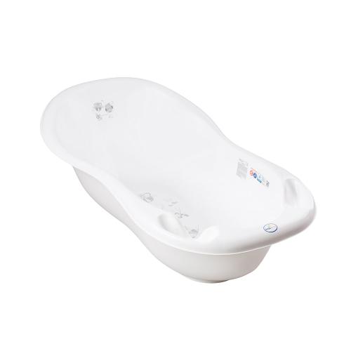 Ванна детская Tega "Owls" со сливом 86 см белая 1