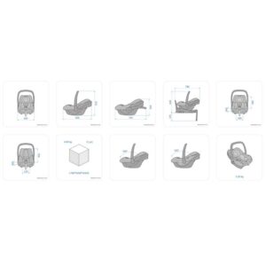 Автокресло группы 0+ Maxi-Cosi CabrioFix i-size 14