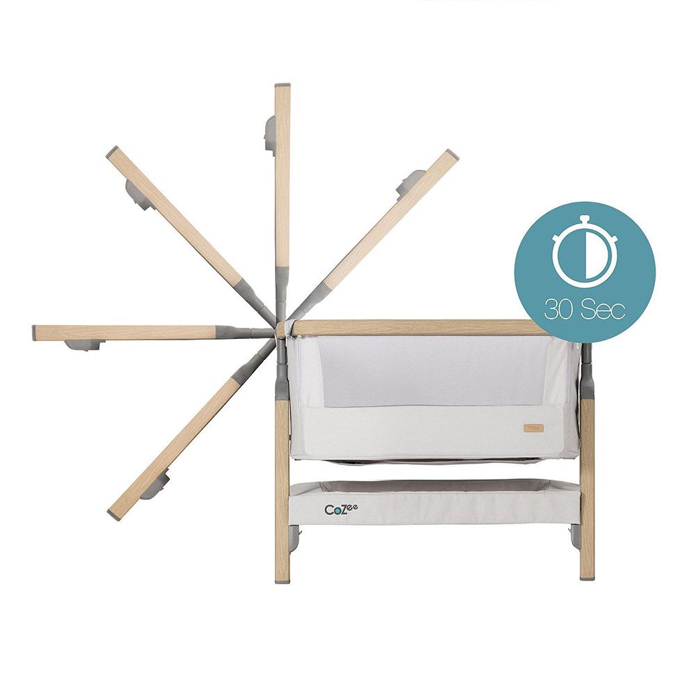 Колыбель Tutti Bambini CoZee с колесами 13