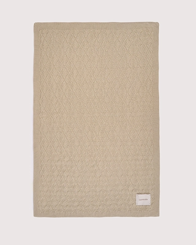 Плед детский Loomknits Бежевый LW5048 2