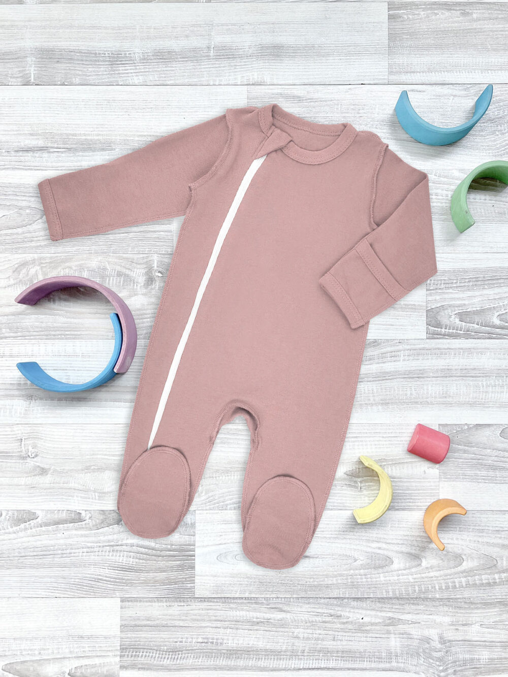 Комбинезон Mjolk Sleep and Play Desert Rose, швы наружу (М) 1