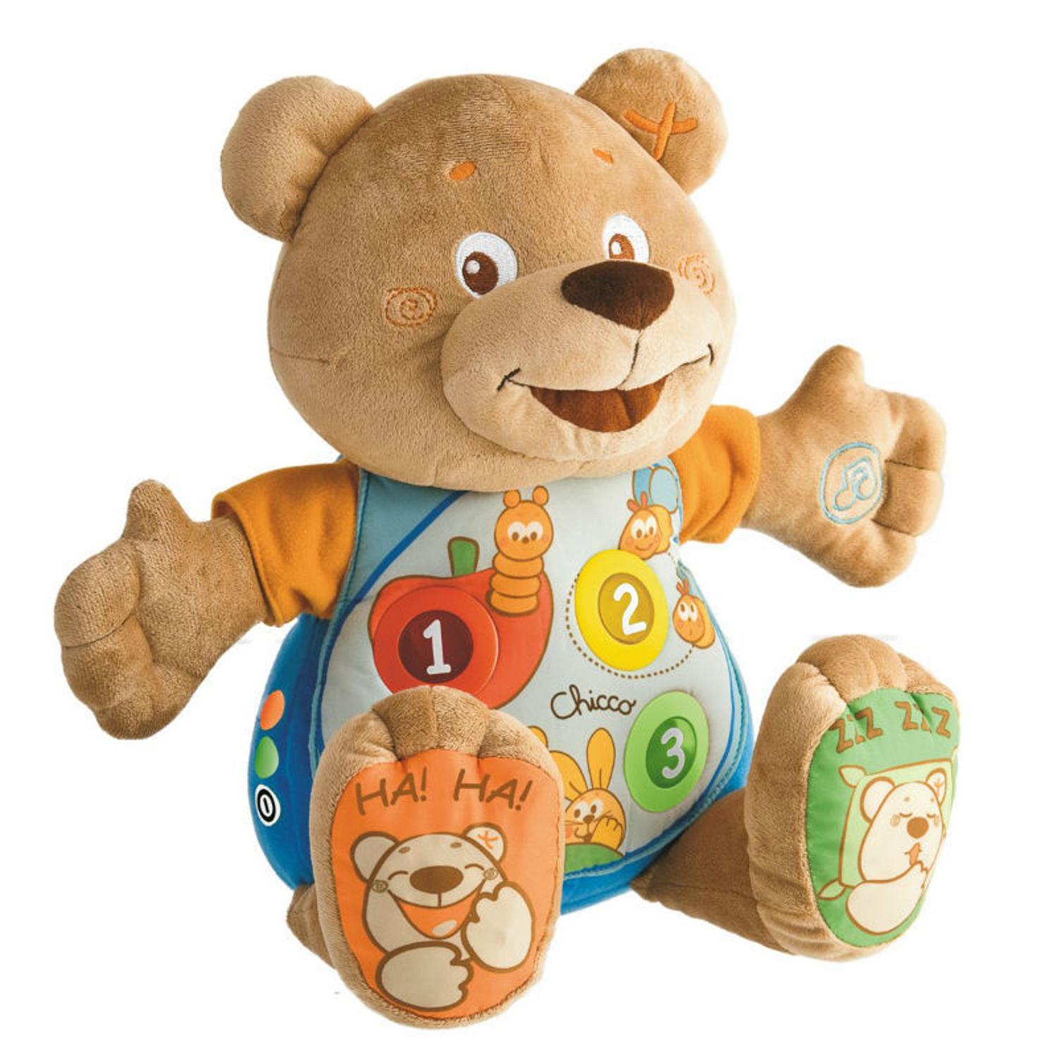 Мишка говорящий Chicco Teddy (русс/ англ) 2