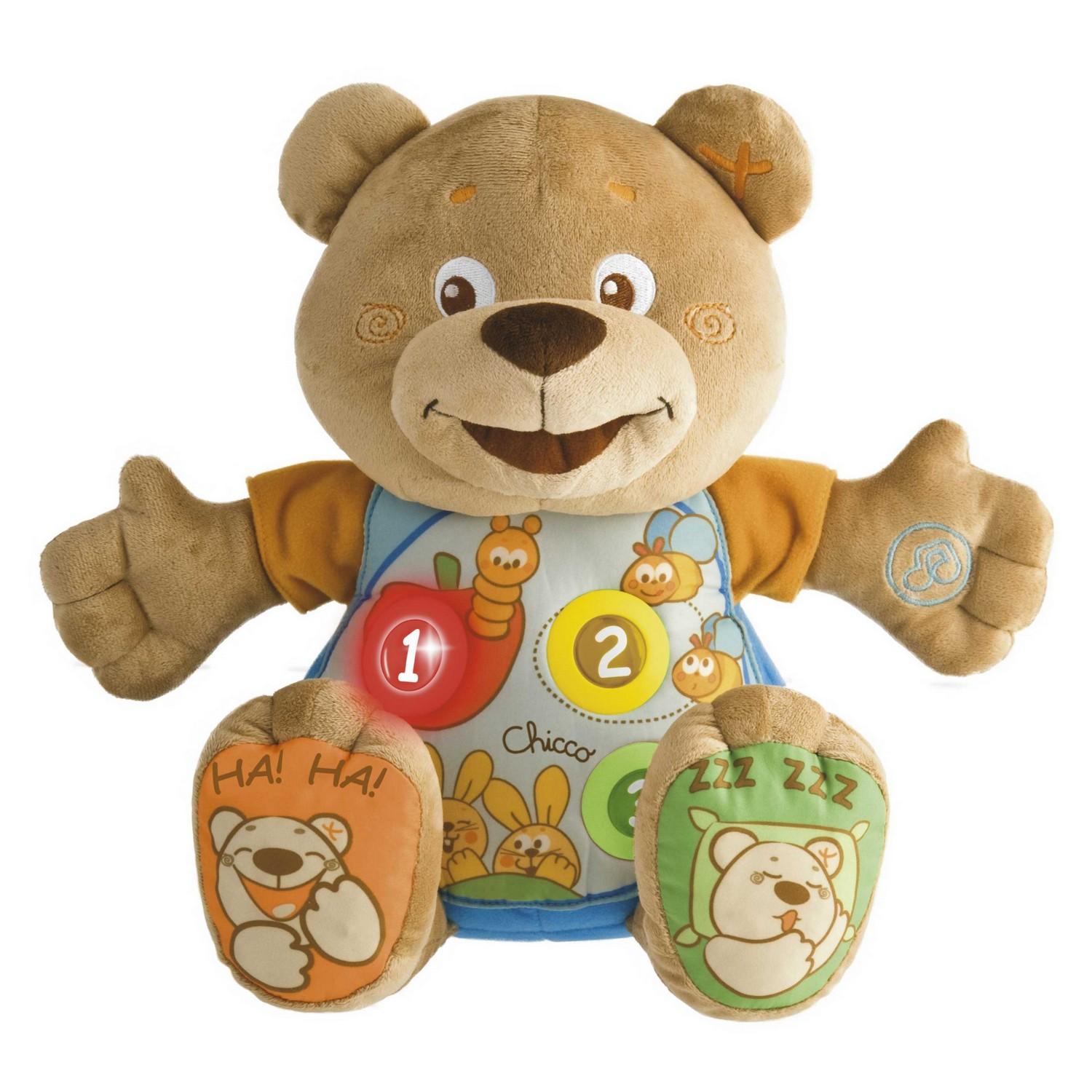 Мишка говорящий Chicco Teddy (русс/ англ) 1