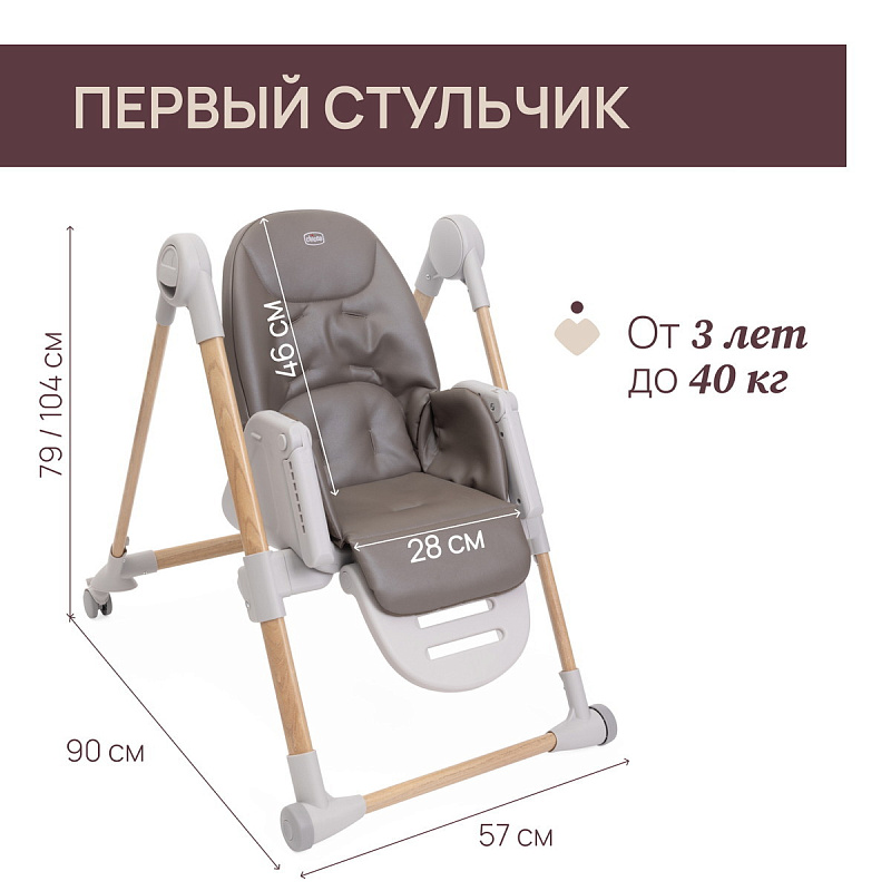 Стульчик для кормления Chicco POLLY ARMONIA 7