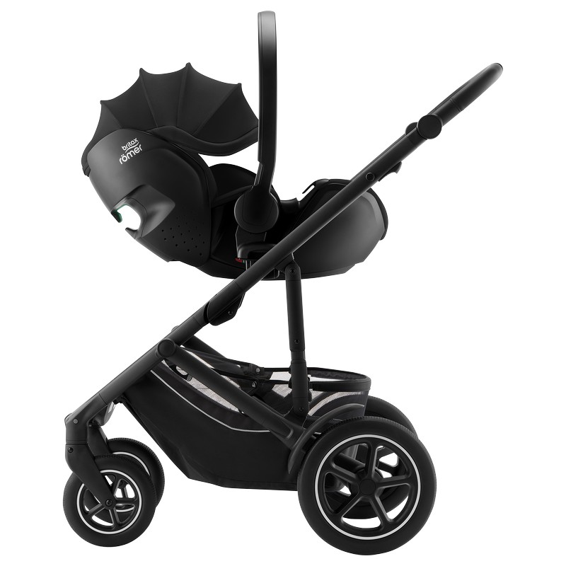 Комплект 3в1 Britax Roemer коляска SMILE 5Z LUXSoft Taupe + автокресло BABY-SAFE PRO Space Black