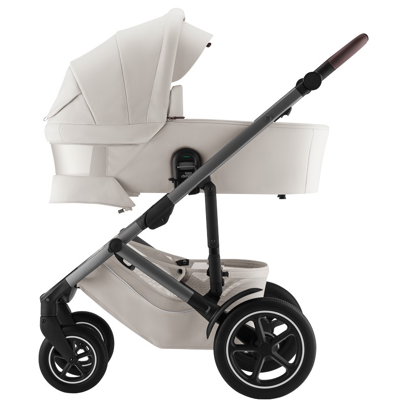 Комплект 3в1 Britax Roemer коляска SMILE 5Z LUXSoft Taupe + автокресло BABY-SAFE PRO Space Black