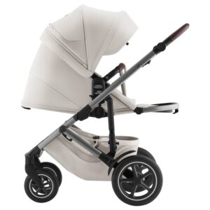 Комплект 3в1 Britax Roemer коляска SMILE 5Z LUXSoft Taupe + автокресло BABY-SAFE PRO Space Black