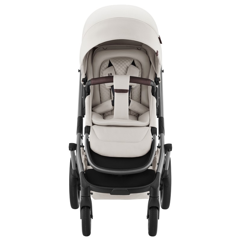 Комплект 3в1 Britax Roemer коляска SMILE 5Z LUXSoft Taupe + автокресло BABY-SAFE PRO Space Black