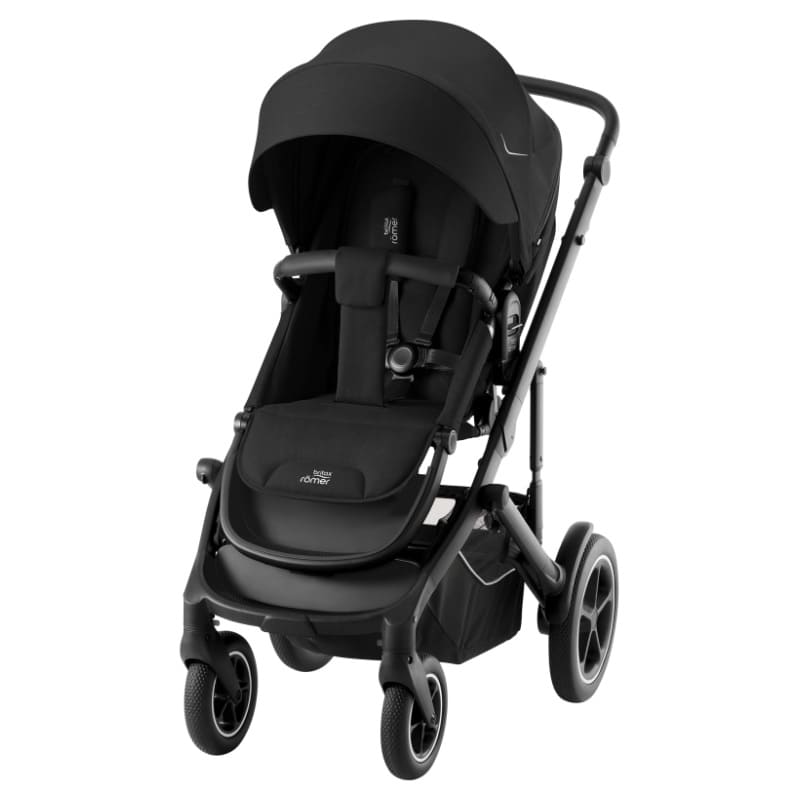 Комплект 3в1 Britax Roemer коляска SMILE 5Z LUXSoft Taupe + автокресло BABY-SAFE PRO Space Black