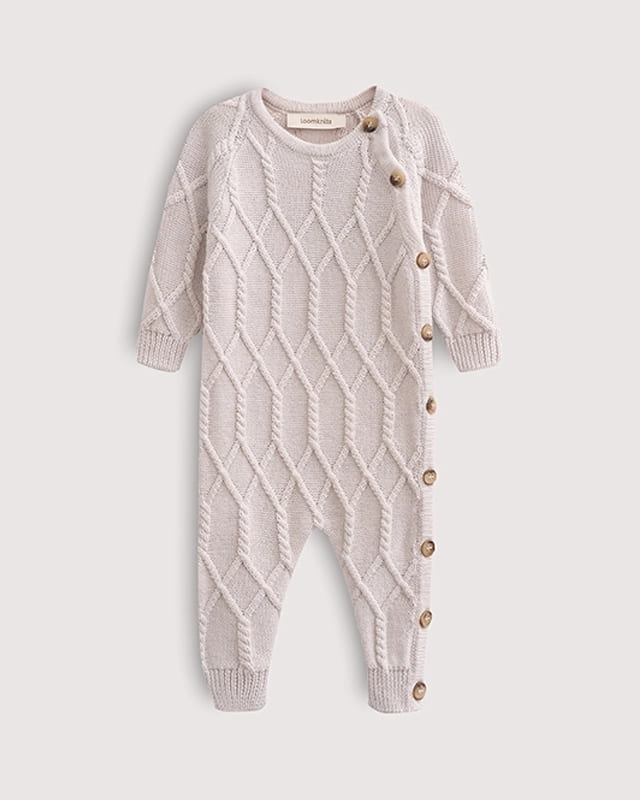 Комбинезон детский Loomknits LW5090 1 комбинезон детский кремовый