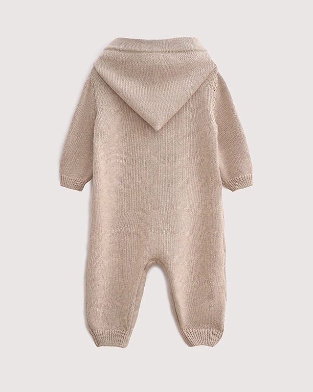 комбинезон детский бежевый меланж