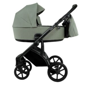 коляска 2 в 1 зеленый