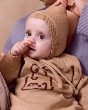 Шапка детская Loomknits Бежевый LW5292