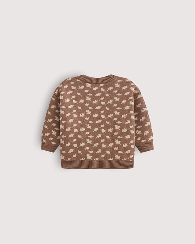 Кардиган детский Loomknits Листочки LW5302 2 Кардиган детский Loomknits Листочки LW5302