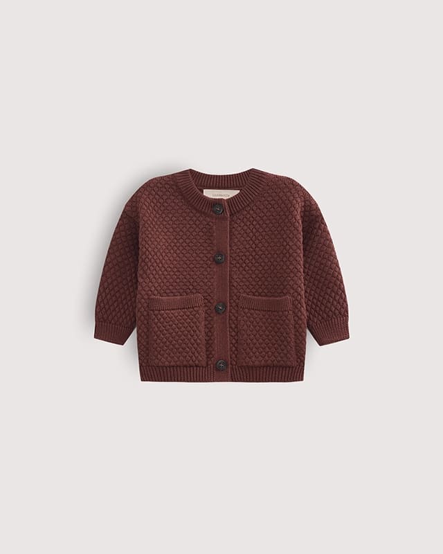 кардиган шоколад