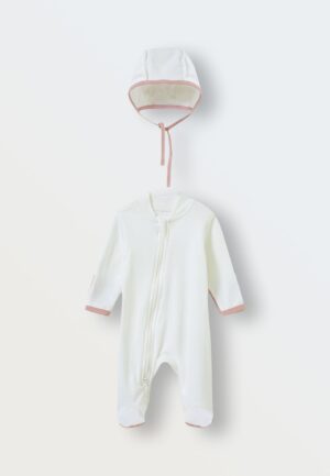 Комплект на выписку Toucankids для девочки 2 предмета (слип-чепчик)